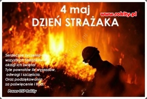 Życzenia dla Strażak&oacute;w