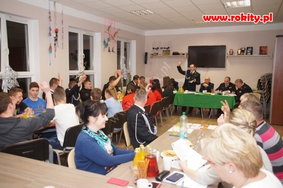 Walne zebranie sprawozdawczo-wyborcze OSP Rokity
