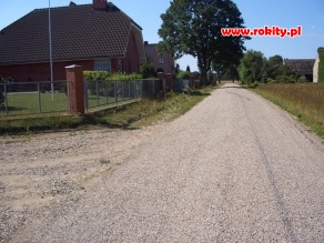 Remont drogi w Dębach
