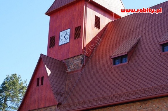 Remont dachu Kościoła