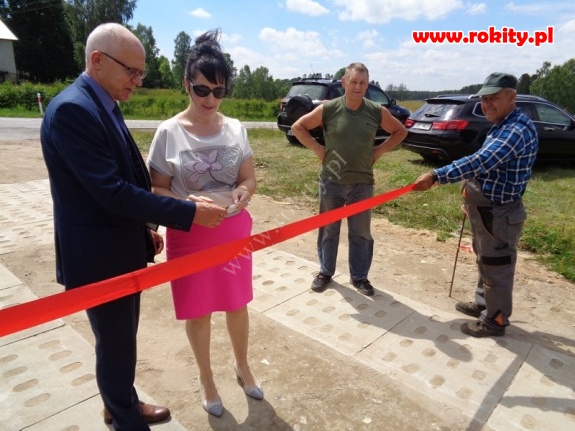 Remont drogi w sołectwie Rokity