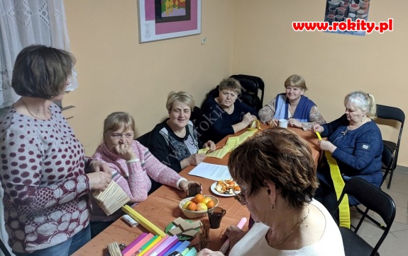 Zebranie Koła Gospodyń Barwy Rokit
